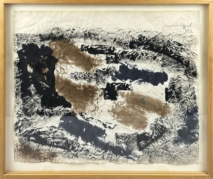 珍妮·科佩尔（Jeanne COPPEL，1896-1971），
《无题》，
水粉画，绘于皱纹纸上，