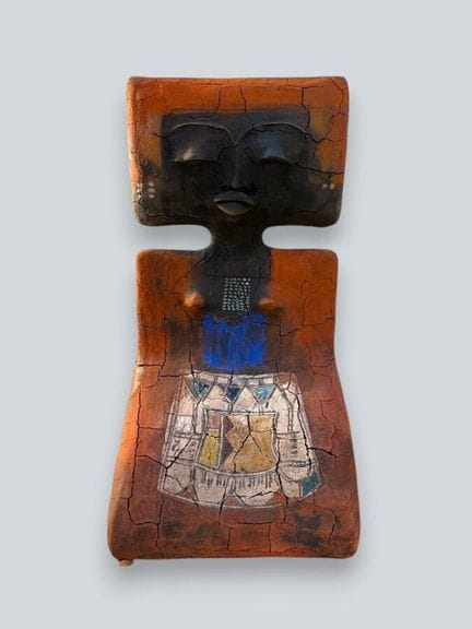 Etiyé DIMMA POULSEN (Born in 1968)
Polychrome terr