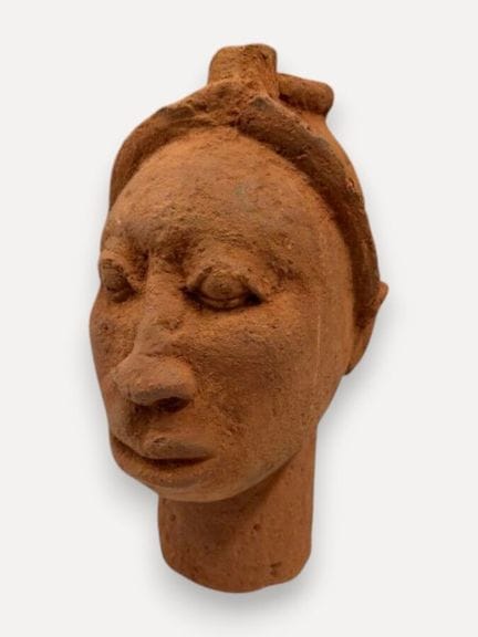 KATSINA - NIGERIA
Terracotta head of a man.
H. 27 
