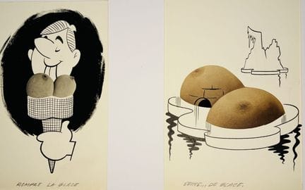 GIRARD André. 
« Rompre la glace » et « Seins de g