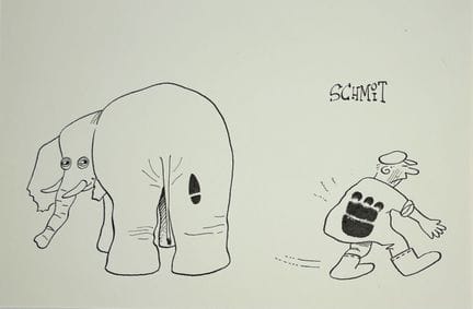 SCHMIT, René SZYMICZEK, dit.
Sans légende.
Dessin 