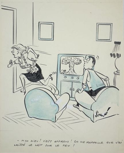 SEMPÉ Jean-Jacques.
« Mon dieu ! c'est affreux ! ç