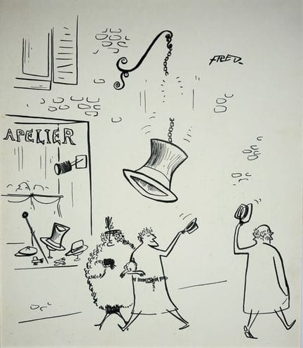 FRED, Frédéric Othon Théodore ARISTIDES, dit. 
San