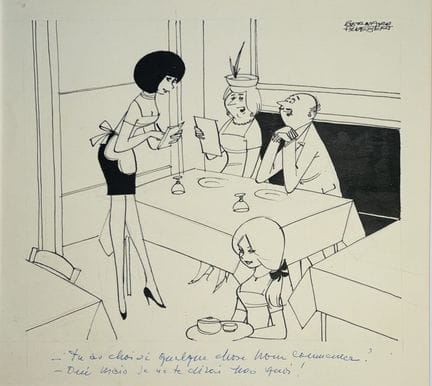 Sur le thème DES SOUS-ENTENDUS. Sept dessins à l'e
