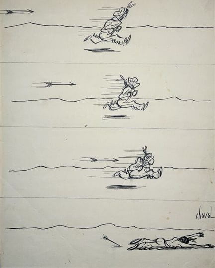 CHAVAL, Yvan Francis Le Louarn, dit. 
Sans légende