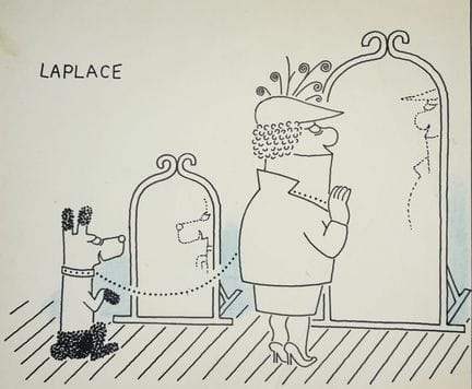 Sur le thème de LA MODE. Sept dessins à l'encre no