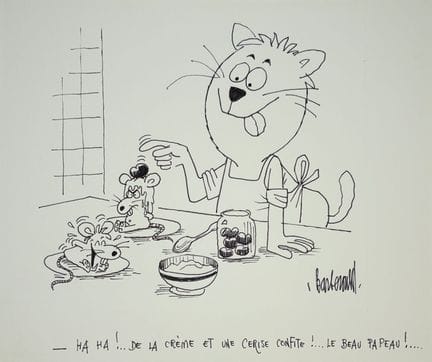 Sur le thème de LA VIE DES BÊTES. Huit dessins à l