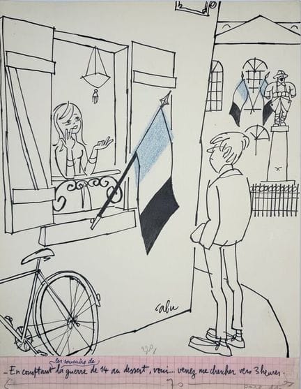 CABU, Jean CABUT, dit. 
« En comptant les souvenir