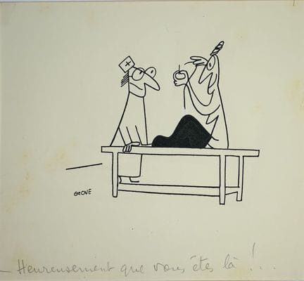 GROVE, René NOLGROVE, dit. 
« Heureusement que vou