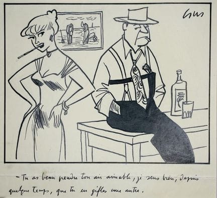 GUS, Gustave ERLICH, dit. (Dessins N/B le monde de