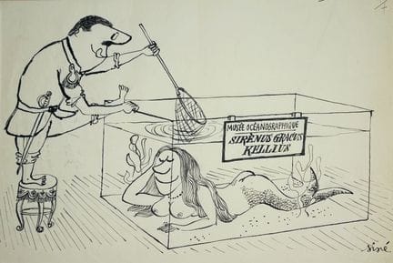 SINÉ Maurice.
« Musée océanographique - Sirènus Gr
