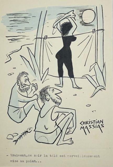 MASSIAS Christian.
« Vraiment, ce soir la télé est