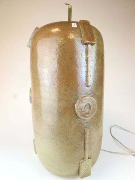 Christian HADENGUE (Né en 1949)
Pied de lampe en c