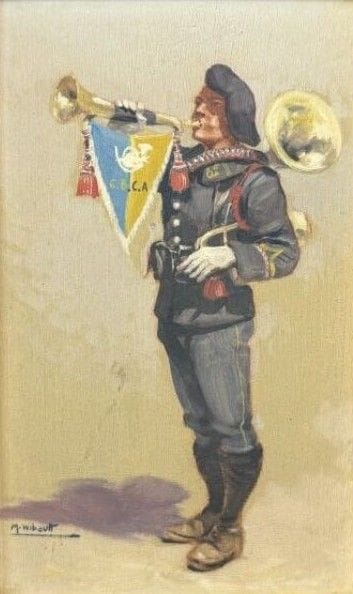 Marcel WIBAULT (1904-1998)
«Clairón del 6.º batall