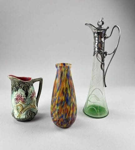 [VERRES & CÉRAMIQUE]
Ensemble comprenant : 
- ONNA
