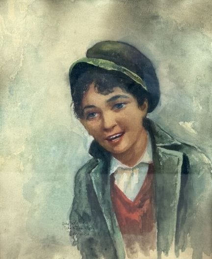 Abbate MAURO (siglo XX)
«Gavroche al estilo napoli