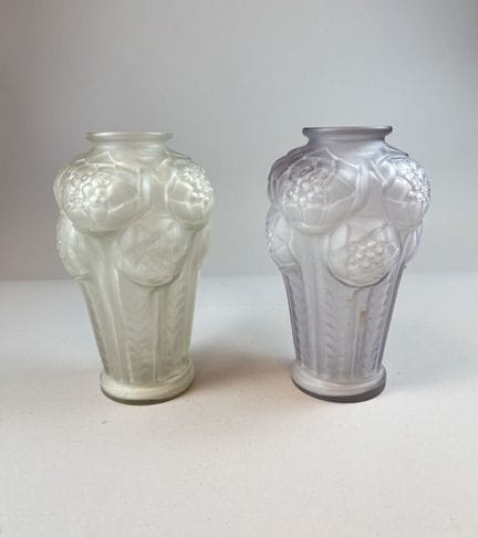 LUMIMAX
Paire de vases modèle "Gui des Gaules" en 