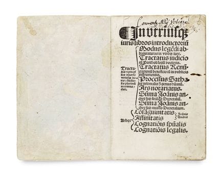 Rechtswissenschaften - Law books

Saxoferratus, Ba