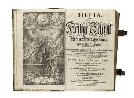 Theologie - Bibeln - Biblia Germanica

 

Biblia, 