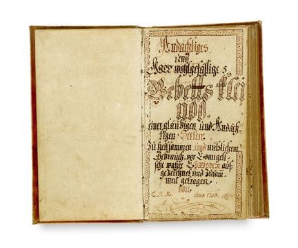 Gebetbücher

 

Andächtiges und Gott wohlgefällige