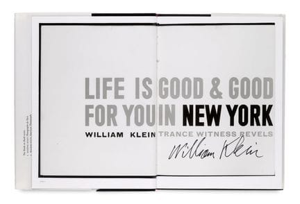 Fotografia

Klein, William

Collezione di 2 opere 