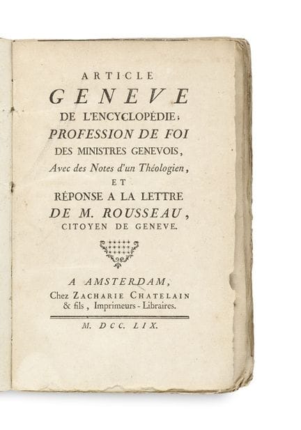 Alembert, Jean le Rond de

Article Geneve de l'Enc
