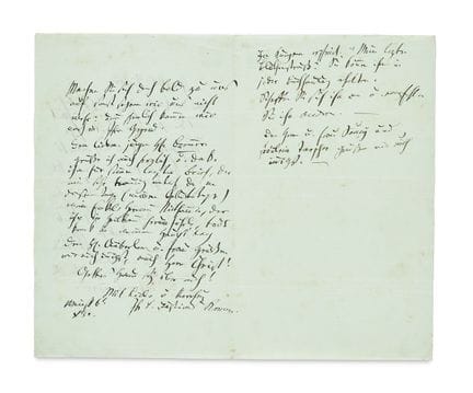 Kerner, Justinus

Handschriftlicher Brief des Arzt