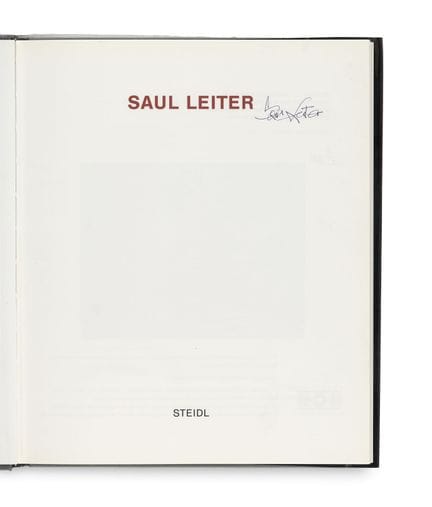 Photography

Leiter, Saul

Saul Leiter. With numer