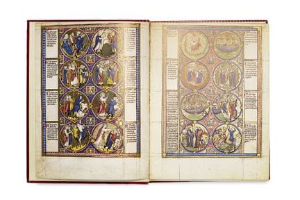 Bible Moralisée. Codex Vindobonensis 2554 (der Öst