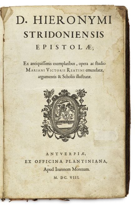 Hieronymus, Sophronius Eusebius

D. Hieronymi Stri