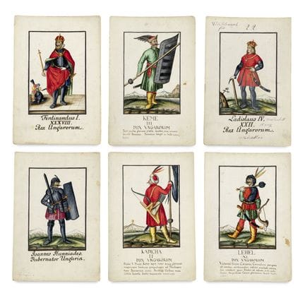 Ungheria

 

Collezione di 51 acquerelli, in parte