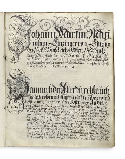 Bayern - Kaiser Joseph II (HRR)

 

Prachtvolle No