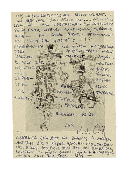 Götz, Karl Otto

Sammlung einer Postkarte und eine