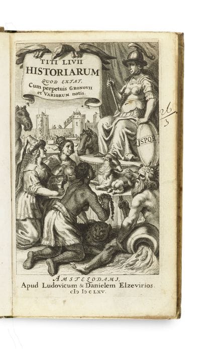 Humanismus - Elzevier

Livius, Titus

Historiarum 