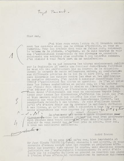 Surrealismus

Breton, André

Interessante Sammlung