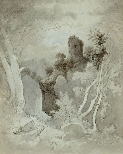 Pinder, Wilhelm

Disegno romantico a penna con lav