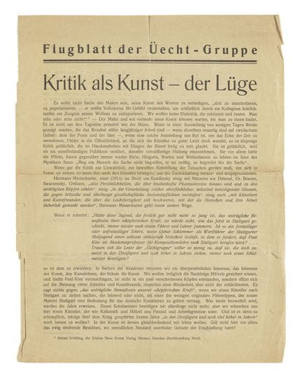 Avantarde - Bauhaus

Schlemmer, Oskar

Volantino d