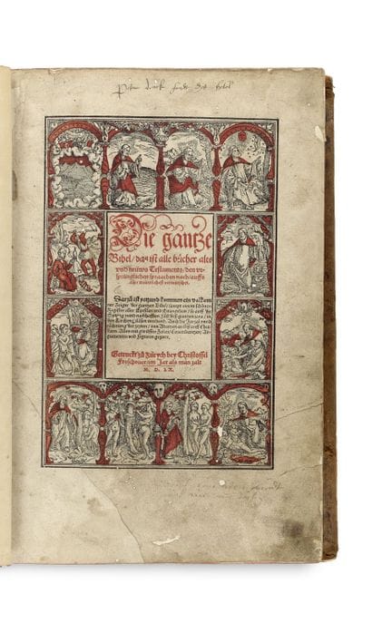 Theologie - Biblia Germanica

 

Die gantze Bibel,