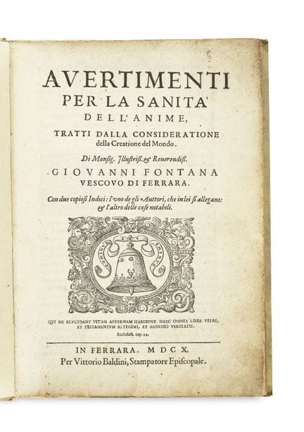 Fontana, Giovanni

Avertimenti per la sanità dell'