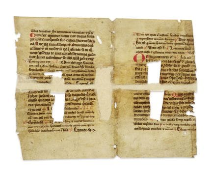 Mittelalter

 

Fragment eines lateinischen Brevie