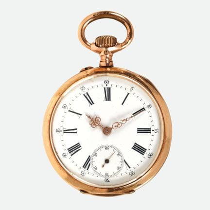 MONTRE DE POCHE LÉPINE :
Année : vers 1890. N° de 