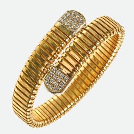BRACCIALE CON BRILLANTI: Carlo Weingrill, Padova,
