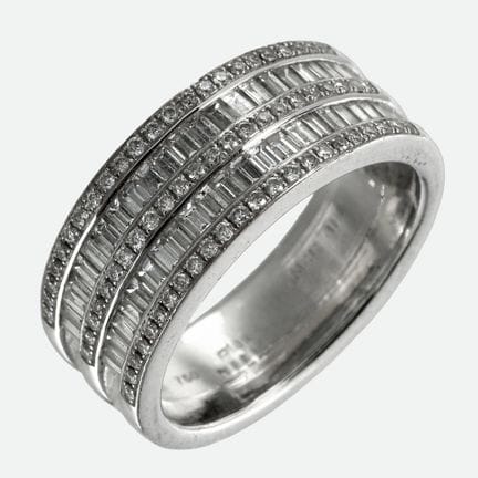 ANELLO CON BRILLANTI: Bucherer, Lucerna,
Splendido