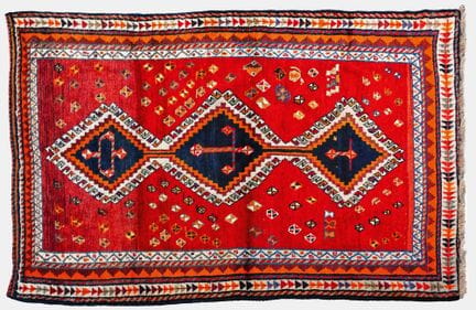 GABBEH : Iran, vers 1960-1970
212 x 138 cm
Heure d