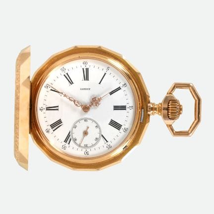 MONTRE DE POCHE : Savonnette, Girard-Perregaux, La