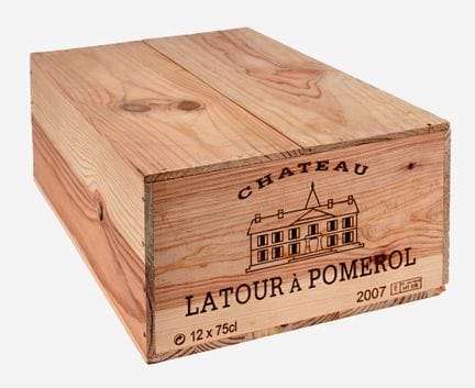 CHÂTEAU LATOUR À POMEROL: Pomerol, 2007,
12 bottle