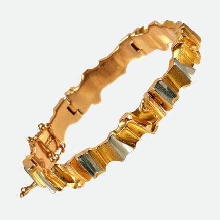 BRACCIALE IN ORO: Lapponia, "Alba", Helsinki,
Lavo