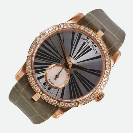 ROGER DUBUIS："Excalibur 36" 腕表，
制造商：Roger Dubuis，日