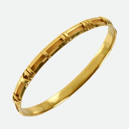 BRACCIALE IN ORO: Tiffany &amp; Co., "Atlas", New 