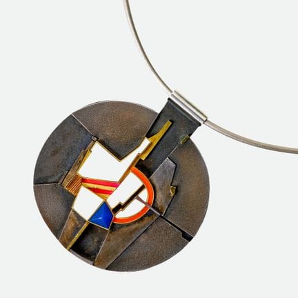 COLLIER AVEC PENDENTIF : Othmar Zschaler, Berne, 1